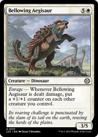 Bellowing Aegisaur, Commander: The Lost Caverns of Ixalan