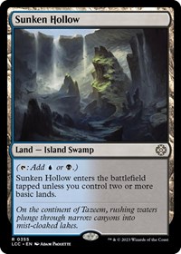 Sunken Hollow, Commander: The Lost Caverns of Ixalan