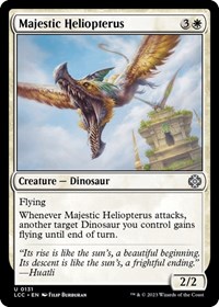 Majestic Heliopterus, Commander: The Lost Caverns of Ixalan