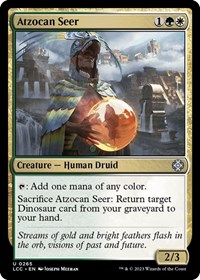 Atzocan Seer, Commander: The Lost Caverns of Ixalan