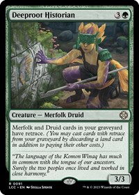 Deeproot Historian, Commander: The Lost Caverns of Ixalan