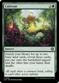 Cultivate, Commander: The Lost Caverns of Ixalan