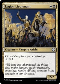 Legion Lieutenant, Commander: The Lost Caverns of Ixalan