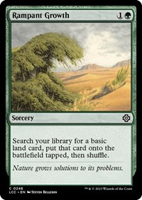 Rampant Growth, Commander: The Lost Caverns of Ixalan