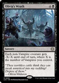 Olivia's Wrath, Commander: The Lost Caverns of Ixalan