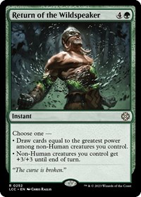 Return of the Wildspeaker, Commander: The Lost Caverns of Ixalan