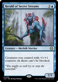 Herald of Secret Streams, Commander: The Lost Caverns of Ixalan