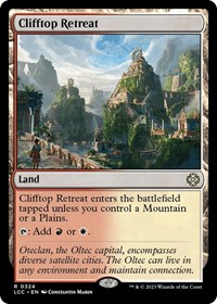 Clifftop Retreat, Commander: The Lost Caverns of Ixalan