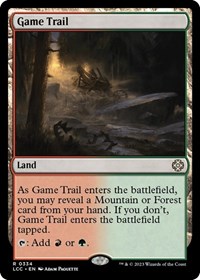 Game Trail, Commander: The Lost Caverns of Ixalan