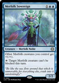Merfolk Sovereign, Commander: The Lost Caverns of Ixalan