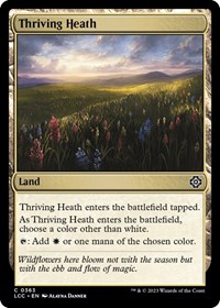 Thriving Heath, Commander: The Lost Caverns of Ixalan
