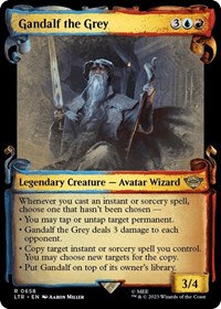 Gandalf the Grey (Showcase Scrolls), Universes Beyond: The Lord of the Rings: Tales of Middle-earth