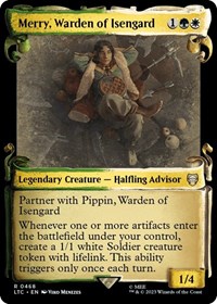 Merry, Warden of Isengard (Showcase Scrolls), Commander: The Lord of the Rings: Tales of Middle-earth