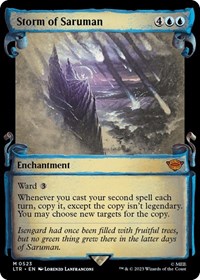 Storm of Saruman (Showcase Scrolls), Universes Beyond: The Lord of the Rings: Tales of Middle-earth
