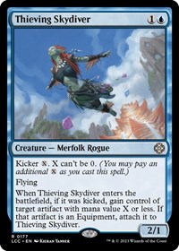 Thieving Skydiver, Commander: The Lost Caverns of Ixalan