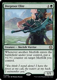 Deeproot Elite, Commander: The Lost Caverns of Ixalan