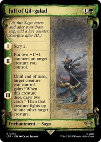 Fall of Gil-galad (Showcase Scrolls), Universes Beyond: The Lord of the Rings: Tales of Middle-earth