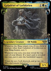 Galadriel of Lothlorien (Showcase Scrolls), Universes Beyond: The Lord of the Rings: Tales of Middle-earth