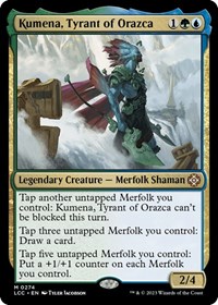 Kumena, Tyrant of Orazca, Commander: The Lost Caverns of Ixalan