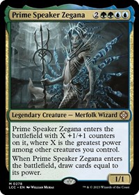 Prime Speaker Zegana, Commander: The Lost Caverns of Ixalan