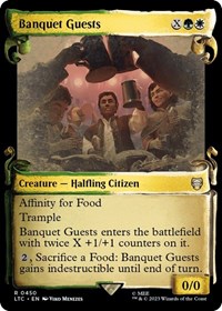 Banquet Guests (Showcase Scrolls), Commander: The Lord of the Rings: Tales of Middle-earth
