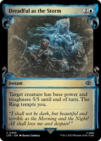 Dreadful as the Storm (Showcase Scrolls), Universes Beyond: The Lord of the Rings: Tales of Middle-earth
