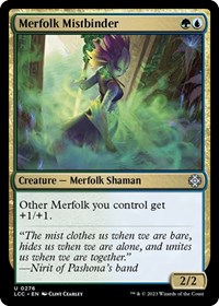 Merfolk Mistbinder, Commander: The Lost Caverns of Ixalan