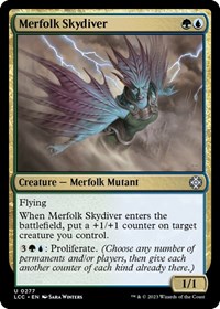 Merfolk Skydiver, Commander: The Lost Caverns of Ixalan