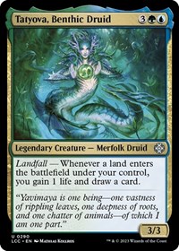 Tatyova, Benthic Druid, Commander: The Lost Caverns of Ixalan