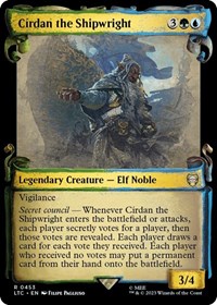 Cirdan the Shipwright (Showcase Scrolls), Commander: The Lord of the Rings: Tales of Middle-earth