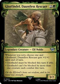 Glorfindel, Dauntless Rescuer (Showcase Scrolls), Universes Beyond: The Lord of the Rings: Tales of Middle-earth