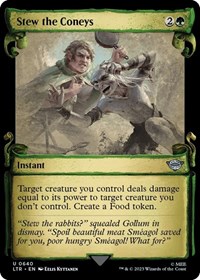 Stew the Coneys (Showcase Scrolls), Universes Beyond: The Lord of the Rings: Tales of Middle-earth