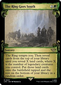 The Ring Goes South (Showcase Scrolls), Universes Beyond: The Lord of the Rings: Tales of Middle-earth