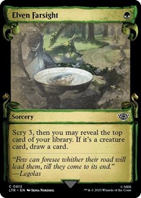 Elven Farsight (Showcase Scrolls), Universes Beyond: The Lord of the Rings: Tales of Middle-earth