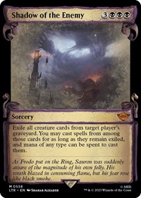 Shadow of the Enemy (Showcase Scrolls), Universes Beyond: The Lord of the Rings: Tales of Middle-earth