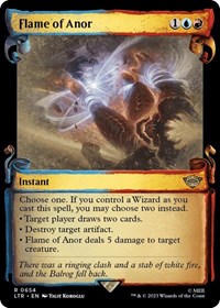 Flame of Anor (Showcase Scrolls), Universes Beyond: The Lord of the Rings: Tales of Middle-earth