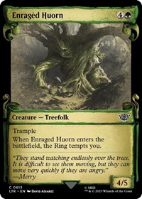 Enraged Huorn (Showcase Scrolls), Universes Beyond: The Lord of the Rings: Tales of Middle-earth