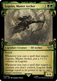 Legolas, Master Archer (Showcase Scrolls), Universes Beyond: The Lord of the Rings: Tales of Middle-earth
