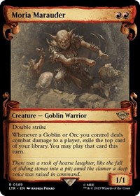 Moria Marauder (Showcase Scrolls), Universes Beyond: The Lord of the Rings: Tales of Middle-earth