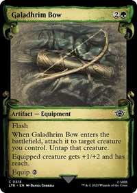 Galadhrim Bow (Showcase Scrolls), Universes Beyond: The Lord of the Rings: Tales of Middle-earth