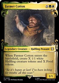 Farmer Cotton (Showcase Scrolls), Commander: The Lord of the Rings: Tales of Middle-earth