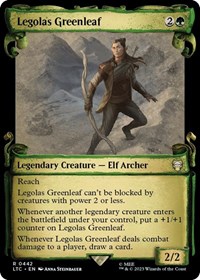Legolas Greenleaf (Showcase Scrolls), Commander: The Lord of the Rings: Tales of Middle-earth