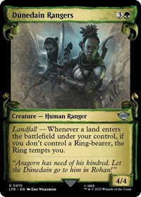 Dunedain Rangers (Showcase Scrolls), Universes Beyond: The Lord of the Rings: Tales of Middle-earth