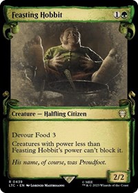 Feasting Hobbit (Showcase Scrolls), Commander: The Lord of the Rings: Tales of Middle-earth