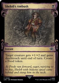 Shelob's Ambush (Showcase Scrolls), Universes Beyond: The Lord of the Rings: Tales of Middle-earth