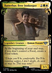 Butterbur, Bree Innkeeper (Showcase Scrolls), Universes Beyond: The Lord of the Rings: Tales of Middle-earth