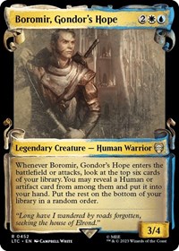 Boromir, Gondor's Hope (Showcase Scrolls), Commander: The Lord of the Rings: Tales of Middle-earth