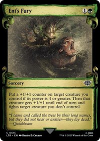 Ent's Fury (Showcase Scrolls), Universes Beyond: The Lord of the Rings: Tales of Middle-earth