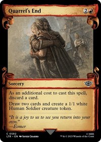 Quarrel's End (Showcase Scrolls), Universes Beyond: The Lord of the Rings: Tales of Middle-earth