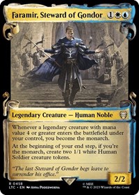 Faramir, Steward of Gondor (Showcase Scrolls), Commander: The Lord of the Rings: Tales of Middle-earth